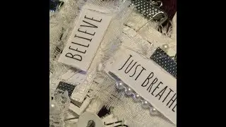 Junk Journal Inspirational Tag Tutorial