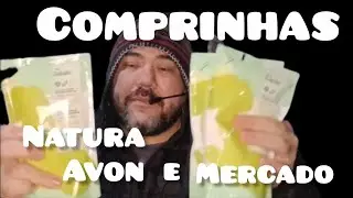 Comprinhas natura,avon  e mercado 