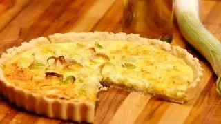 #04 QUICHE de ALHO PORÓ - Chef em Casa