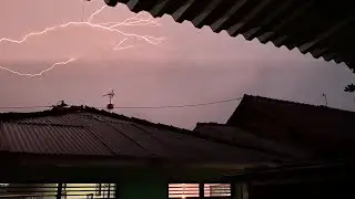 Heavy Rain and Thunder Sounds for Sleep, Study & Relaxation ( Full NonStop Thunder )