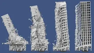 Collapse of Residential Highrise, Building #3 Long (FP7, INACHUS, VITRUV)