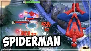 MARVEL Super War - Spiderman RANKED Gameplay | New Assassin Hero | Marvel MOBA