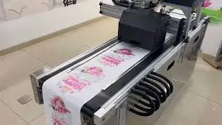 Single Pass Roll to Roll CMYK Printer with Pigment ink for Packages