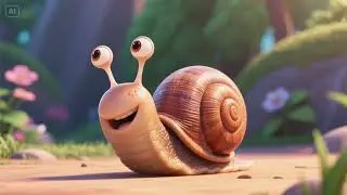 🐌✨ Snail&rsquo;s Slow Adventure | Fun Learning Song for Kids | Nursery Rhyme