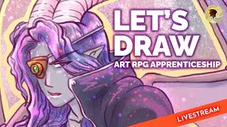 LET'S DRAW - Apprenticeship Challenges #artrpg