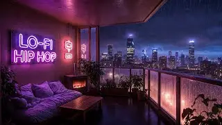 Rainy City Apartment 🌧️ Vocal LoFi Beats to Relax & Read