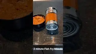 Healthy Fish Fry Masala | 2 Minute Aromatic Indian Recipe