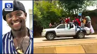 VERY DARK MAN'S ARREST!