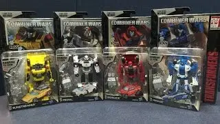 Transformers: Combiner Wars - Deluxe Class WAVE 4 (Sunstreaker, Ironhide, Mirage, Prowl)