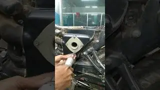 tvs apache rtr 160 air filter setting #shorts