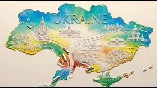 Страны в рельефе/Relief World Map: Art & Symbols/Генерация рельефных карт мира