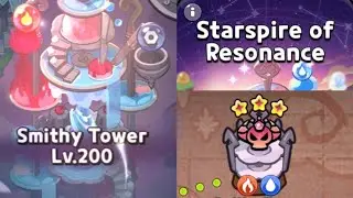 Smithy Tower Lv1 to Lv200 Guide | Cookie Run Kingdom 