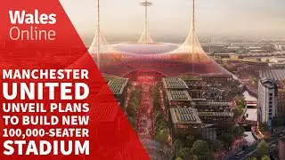 Manchester United unveil plans to build new 100,000 seater stadium to replace Old Trafford