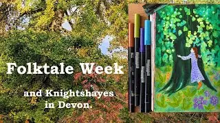 Knightshayes in Devon and Folktale Week.