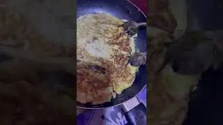 Fried egg with eggplant. #asmr #egg #food #eggrecipes #satisfying #yanzofficial