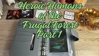 Heroic Humans of the Frugal Forest Savings Challenge Box Part 1 $50 #savingschallenge #budgeting