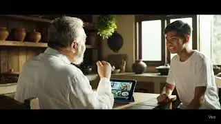Video AI- Scene kampung kitchen