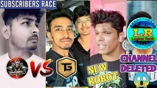 DYNAMO VS TECHNO GAMERZ | MYTHPAT NEW ROBOT| LOGICAL ROHIT'S CHANNEL DELETED