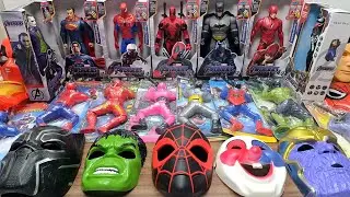 unboxing superhero ironman captain america thanos batman superman deadpool toys assemble video