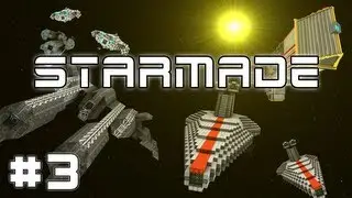 StarMade Gameplay (Alpha) EP.2 (War,Battles,Pirates,Enemy's,Allies, and Building)