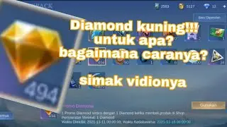 Cara menggunakan Diamond kuning||MLBB 2021