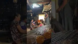 kegiata emak emak di kmpung bikin opak ketan#alamdesaku #shorts