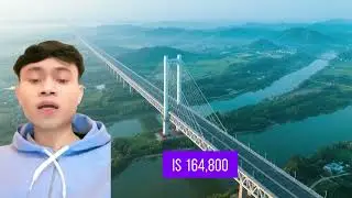 The top 10 longest bridges in the world #viral #trending #subscribe #ai 
