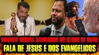 ABSURDO?? WAGNER MOURA SE POSICIONA SOBRE  JESUS E OS EVANGÉLICOS....