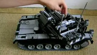 Lego Merkava mk III D - Mechanical Features