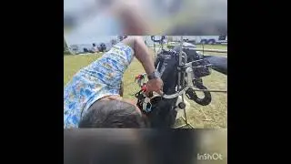 Pre flight check on a paramotor,Bangla commentary. কিভাবে ফ্লাইটের আগে একটি প্যারামোটর চেক করবেন।
