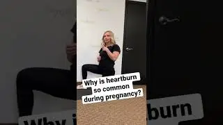 Why is Heartburn common During Pregnancy?! #pregnancycare #heartburn #shortvideos