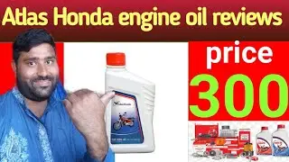 Atlas Honda engine oil/Atlas Honda engine oil original and fake review 2023