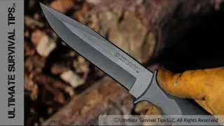 BEST Barrel Handle Survival Knife? + Make Your Own Mini Survival Kit - Schrade SCHF2SM Review