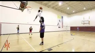 5'5 Porter Maberry DUNKS OVER 6'10 John Clark - Hoop Culture - LL6