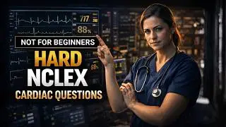50 NCLEX Cardiac Questions You Will See on Test Day #2026   #education #study #explore #fypシ゚viral