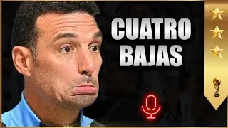 🔥La lista de Scaloni se desarma!
