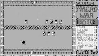 ATARI ST Macro War v1 01 1991 By Arne Standnes PD MONO CHROME BW HIGH RESOLUTION 640x400 st zip STE