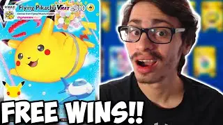 FREE WINS With Flying Pikachu! So Many Basic Decks Right Now! PTCGO