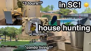 HOUSE HUNTING IN SOUTH CAROLINA 2023!! | house hunting vlog!