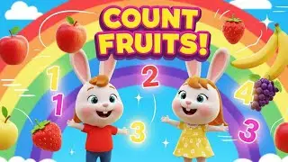 🐰✨ &ldquo;Ruby & Rosie&rsquo;s Counting Fruits Adventure&rdquo; | Rabbit Kids TV