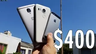 OnePlus 3 vs iPhone SE vs Nexus 5X - Budget battle! | Pocketnow