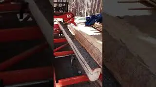 Пилорама WoodMizer LX55 работа в Америке #деревообработка #shorts #woodworking #пилорама