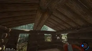 Fumbling Through The Forest: Custom Roof with Eve Beams