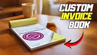Carbonless NCR Receipt Book Review | 5.5 x 8.5 Custom Invoice Forms