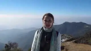 Himalayas view at George Everest Peak, Mussoorie - Ep 25