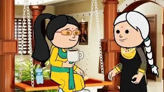 🤯EP 93😅மாமியார் வீடு😃Maamiyaar Veedu😆 @vcartoonvideoinTamil