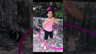 तनिष्का चा Hula hoop ring dance..🤩🥰