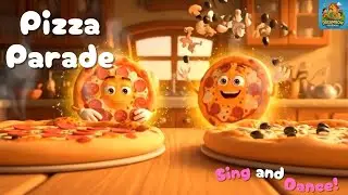 🍕 Pizza Parade Song | Dreambow Friends | Fun Kids Sing & Dance 🍕