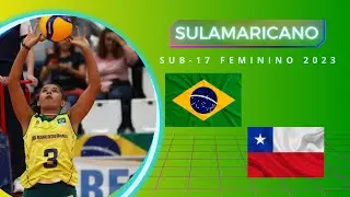 SULA SUB-17 - BRASIL X CHILE - 1° Jogo - MADU LIMA