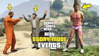 Grand Theft Auto 5 - Best Story Mode Events!